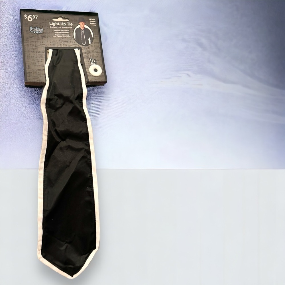 Brand New Light-Up Necktie – Make a Statement at Your Next Event! Costume - Picture 5 of 7